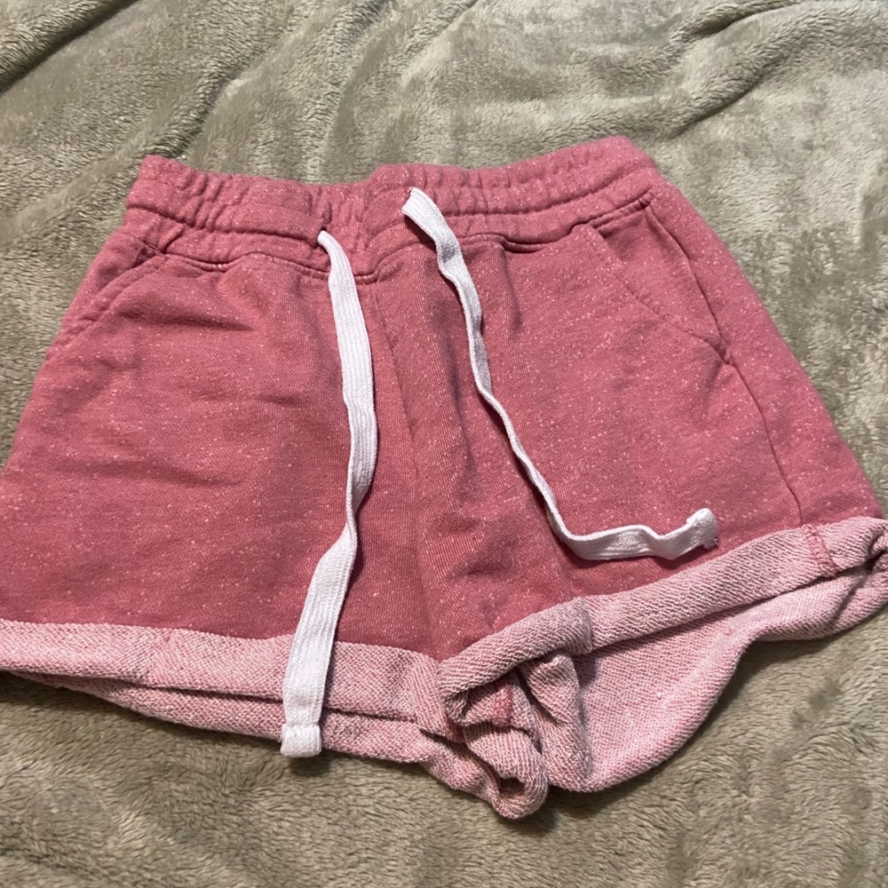 Pink Cotton Shorts Size S